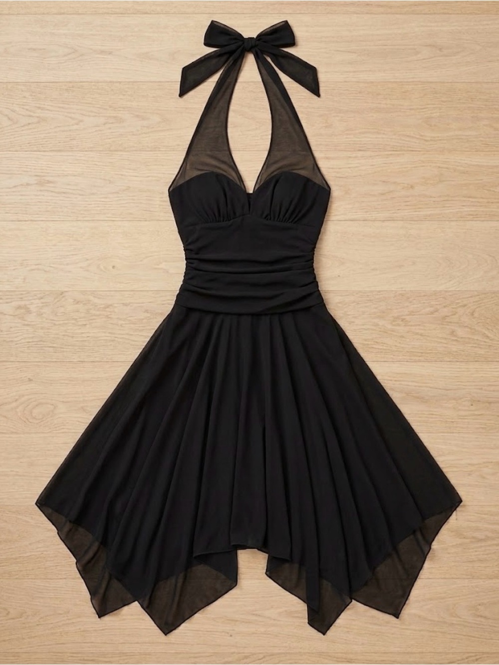 B. Darlin Women's Black Halter Cocktail Dress – Brand New – Size 3/4